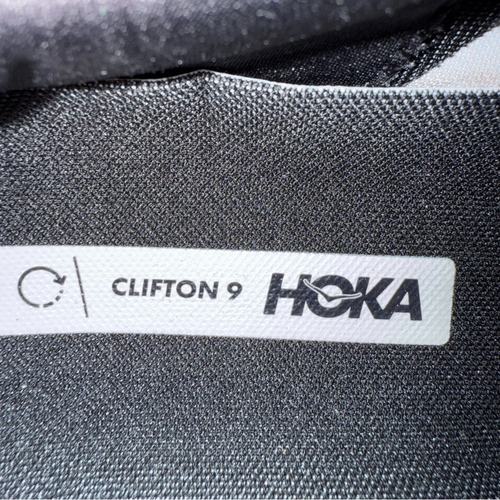Hoka Rincon 3 Running Shoes Black White Lightweight Men’s 10.5 B - Picture 8 of 10